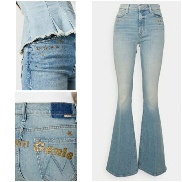 💕MOTHER SUPERIOR💕 MOTHER x BOWIE The Super Cruiser ~ The Jean Genie 30 NWT - Picture 12 of 17